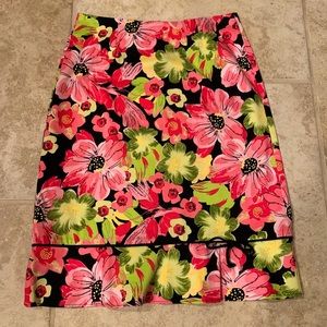 Lily Floral Skirt XS